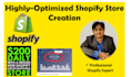 build dropshipping shopify website website with SEO