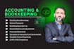 do bookkeeping, quickbooks online, bank reconciliation