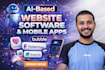 develope ai website bubble apps lovable web apps flutterflow apps ai saas