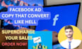copywrite facebook ad to boost sales