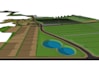 make topographic survey, land surveying map, contours map, from point topo dat