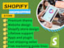 design, redesign shopify store, shopify dropshipping store, shopify website
