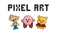 create cute and simple pixel art icons