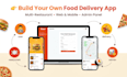 build multi restaurant online food ordering website commission business