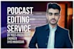 manage podcast video editing