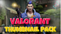 create valorant thumbnail for your youtube