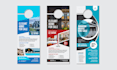 design real estate door hanger with different cutting styles