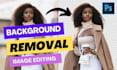 do expert background removal, hair masking, transparent png