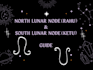 analyse lunar nodes in your birth chart