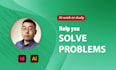 solve any problems in adobe indesign, illustrator