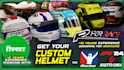 do your custom helmet for f1 25, iracing or assetto corsa