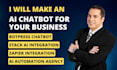 make ai chatbot, ai receptionist and do ai automation using n8n, vapi, voiceflow