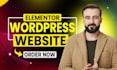 design, update, modify, redesign, edit, create, change wordpress elementor site