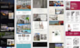 design a wordpress website for hospitality, real estate and local businesses