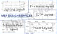 draw electrical, mechanical plan, plumbing, mep drawings
