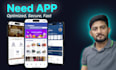develop android and ios application using react native