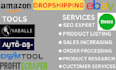 do amazon to ebay dropshipping top selling products