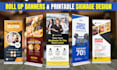 design a retractable banner or yard sign