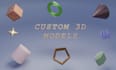 create custom 3d models