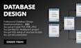 design database, provide erd sql pdf png docx