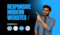 design your website on snapps, ghl, wix and wordpress