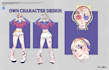 character anime design avatar oc live2d streams vtuber