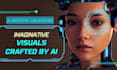 generate unique ai created images with midjourney ai