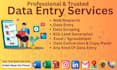 do data entry and b2b lead generation any jobs