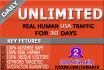 drive UNLIMITED Usa Traffic for one Month