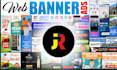 design a creative  google ads, web banner, cover, header