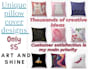 create unique pillow cover designs