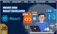develop your best front end website using reactjs HTML CSS