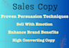 write direct mail sales copy and landing pages