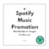 promote your song on spotify organically