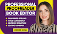 do book editing and proofreading for amazon KDP