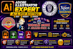 edit, modify or fix adobe illustrator ai, eps and PDF files