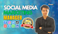 be your monthly social media manager and virtual assistant