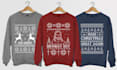 do ugly christmas sweater or t shirt design