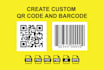 create custom qr code and barcode design