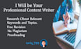be your professional content writer