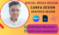 design attractive, eye catching and creative social media posters, canva design