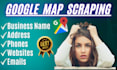 scrape google map for business emails and leads generation