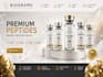 build peptide website with peptide marketing and SEO for nutraceutical brand