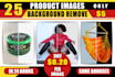 do background removal and product photo editing in 24 hours