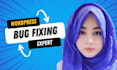fix wordpress website issues errors bugs, HTML, CSS, elementor pro issues