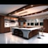 draw luxury modern kitchen designs
