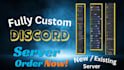 do discord server and custom discord bot development