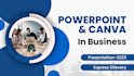 design and redesign sales presentation slides in 24 hours