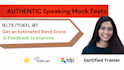 provide authentic mock ielts toefl ibt speaking tests