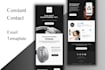 design responsive constant contact email template
